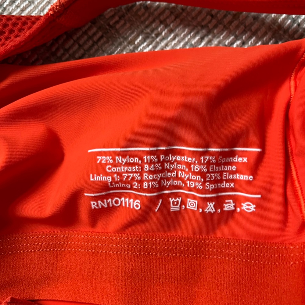 Outdoor Voices Doing Things Dress Medium Red/Orange - Picture 3 of 6